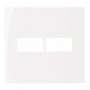Conj Placa 4x4 2 Postos Horiz Br Com Suporte Sleek Margirius