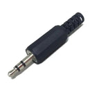 P2 Stereo Macho Plastico Niquelado C/10 Importado