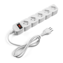 PROTETOR ELÉTRICO PARA RACK INTELBRAS EPE 205 5 TOMADAS - BRANCO 4824200