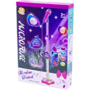 Instrumento Musical Microfone Rosa C/luz/som