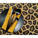 Kit 4 Jogos Americanos Impermeável Onça Selvagem 43cmx34cm - UN / 4