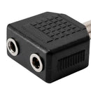 Adaptador P10 Mono Macho Para 2 P2 Mono Femea Storm 10 Un.