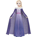Boneca Disney Frozen Elsa Festival De Inverno Com Vestido E Capa