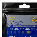 Encordoamento Guitarra Elétrica 010 Aço Níquel Sx
