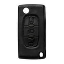 CAPA CHAVE CANIVETE B&S PEUGEOT/ CITROEN C4 PALLAS/ C5 3 BOTOES
