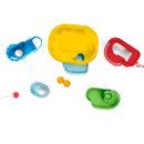 Brinquedo Educativo Monta Castelo Com Blocos - 10 Peças E Tobogã