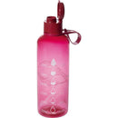 Garrafa Plástica Fitness Cilindrica 970ml Rosa