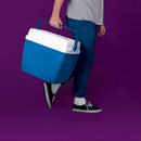 Caixa Térmica 34l Com Alça Azul
