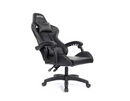 Cadeira Gamer Pctop Se1005 Com Altura Ajust. Assento Giratorio Em Couro Sintetico E Base Em Nylon Cor Preta- 0087430-01