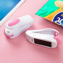 Mini Maquina Portatil Seladora Plastico Embalagem Pilha