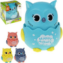 Brinquedo Para Bebê Coruja Aperta E Anda