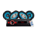 KIT AUTO RÁDIO + 01 PAR ALTO FALANTE 6" + 01 PAR ALTO FALANTE 6X9" ROADSTAR RS-2669BR SMART LINE