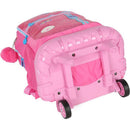 Mochila Com Rodinha Barbie Pink G C/paete
