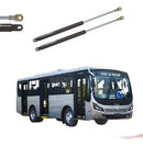 Par Amortecedores Tampa Motor ônibus Caio 42,7x25,7 Cm 37 Kg