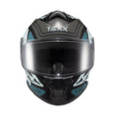 Capacete Texx Fechado Spihe Cube Azul Verde 56