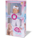 Boneca Com Mecanismo Baby Oração Pai Nosso 36cm