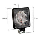 FAROL AUXILIAR TARPONN QD 9 LEDS SLIM FIT
