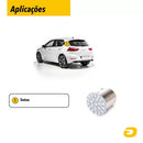 LÂMPADA TARPONN LED 67 BA15S-3014-22SMD AMARELA 1 POLO 12V