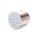 LÂMPADA TARPONN LED 67 BA15S-3014-22SMD AMARELA 1 POLO 12V