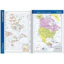 Livro Atlas Geografico Escolar 20x27 68pg