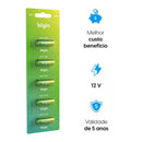 Bateria Alcalina A23 Elgin Cartela Com 05 Unidades
