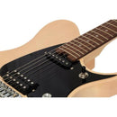 Guitarra Aria Pro II J-1 See-Through Vintage White