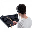 Bateria Eletrônica Yamaha DD-75 Com Fonte Preto