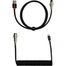 Cabo Coiled Fortrek Helix Preto