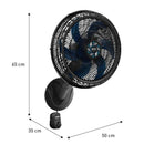 Ventilador de Parede Arno Xtreme Force Breeze 50cm 6 Pás VB51 220V