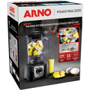Liquidificador Arno Power Max LN66 2200W Preto 127v