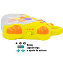 Teclado Piano Musical Bebe Brinquedo Infantil  Som Girafa
