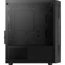 Gabinete Gamer Aerocool Trinity Mini Preto Lateral Vidro