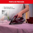 Ferro a Vapor Ultragliss com Base Durilium Airglide 1520W Vinho 220V