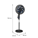 Ventilador de Coluna Arno X-TREME 7 40cm 150w VE7C 220V