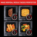 Fritadeira Air Fryer Arno Easy Fry Turbo 6L Preta AFI6 127V