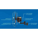 Ventilador de Parede Ventisol Oscilante 50cm Aço Preto Bivolt