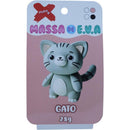 Massa De Eva Criativa Gato Com 04 Cores 28g
