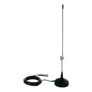 ANTENA OMNIDIRECIONAL MÓVEL PARA CELULAR AQUÁRIO CM-907 QUADRIBAND 800 900 1800 1900 MHZ COM FIXAÇÃO MAGNÉTICA