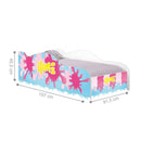 Cama Mobili Solteiro Slime Rosa