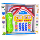 Telefone Musical Infantil De Brinquedo Casinha Com Som
