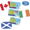 Jogo Educativo Cartas Geniais Bandeiras Mundo