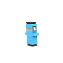 ADAPTADOR ÓPTICO EVUS EV-AD02 MONOMODO SIMPLEX SC/UPC SM AZUL - PC / 50
