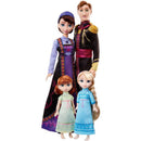 Conjunto Bonecas Disney Frozen Família Real De Arendelle Com 4 Personagens