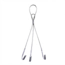 Suporte Vaso Suspenso Reforçado 3 Ganchos Cabo De Aço 80cm P