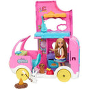 Barbie Family Chelsea Trailer De Camping 2 Em 1