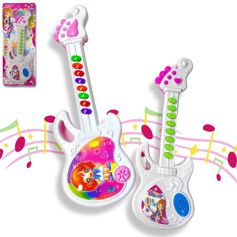 Mini Guitarra Musical Brinquedo Infantil Guitarrinha C/ Som