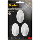 Gancho Plástico Scotch Plast. Extrema Med. C/3 Blister