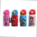 Garrafa De Alumínio Mickey/minnie 500ml Com Trava