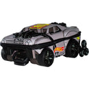 Mochila Infantil Com Rodinha Hotwheels Night Shifter Cinza