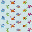 Papel De Parede Infantil Fundo Do Mar Colorido